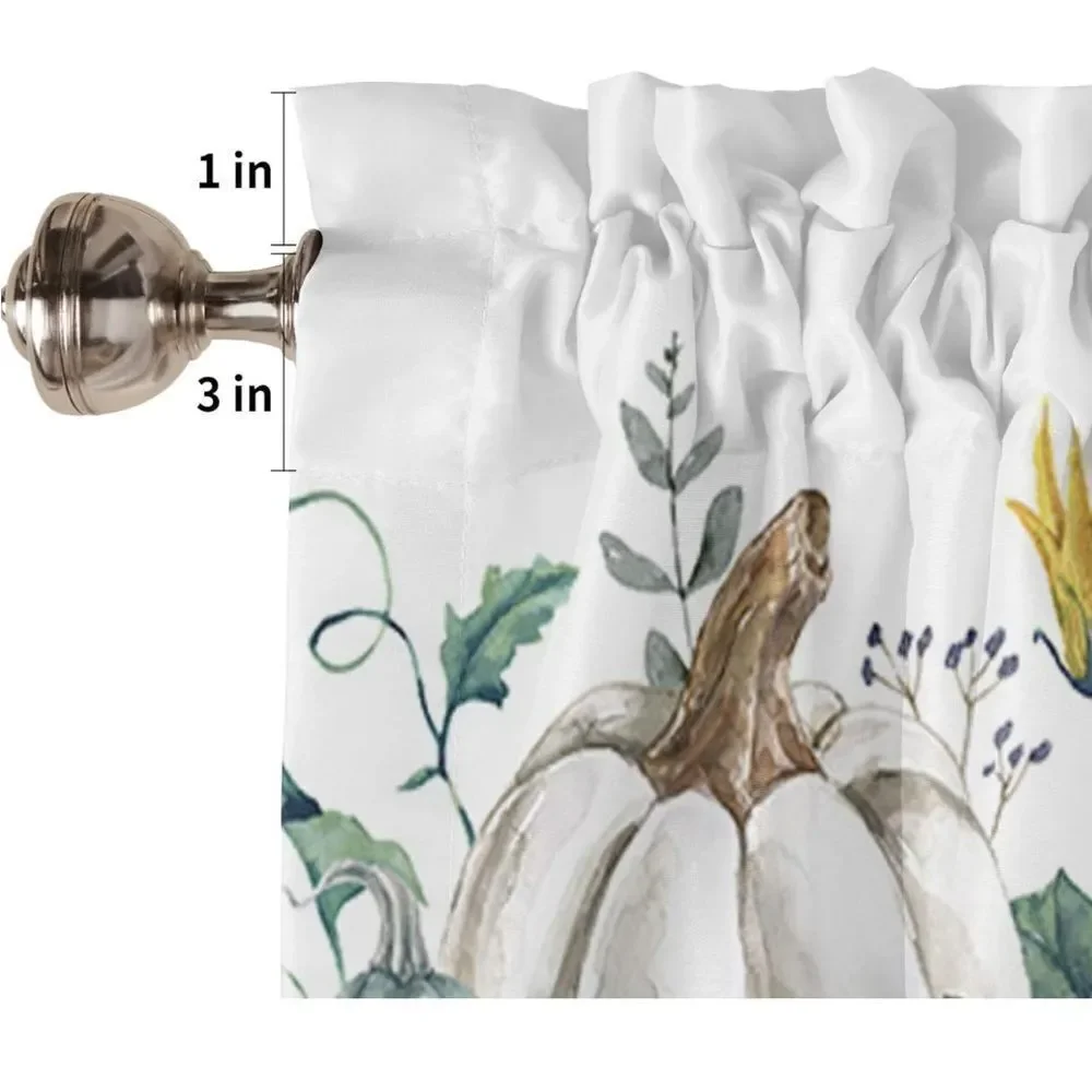 Autumn Harvest Pumpkin Valance